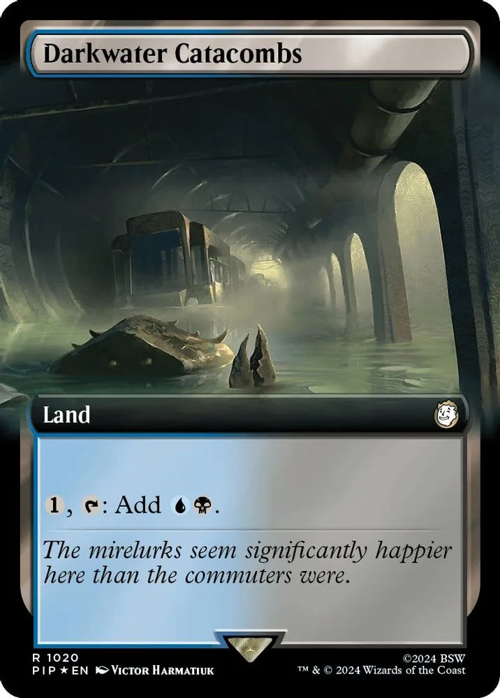Darkwater Catacombs (Extended Art · Surge Foil)