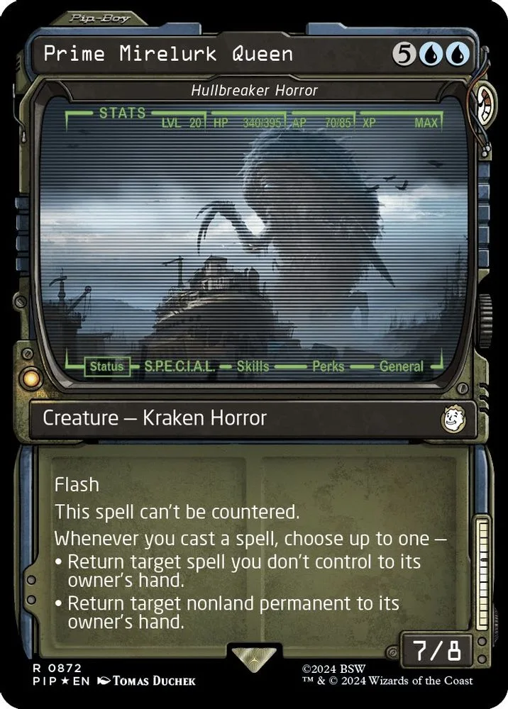 Prime Mirelurk Queen - Hullbreaker Horror (Showcase · Surge Foil)