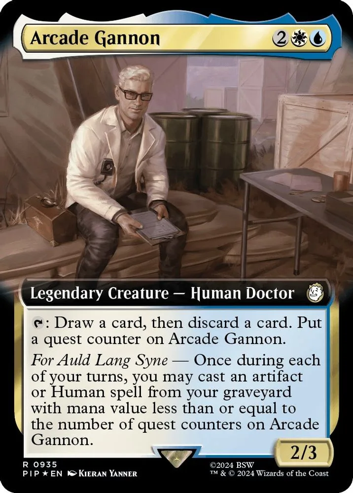Arcade Gannon (Extended Art · Surge Foil)
