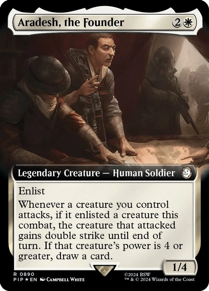 Aradesh, the Founder (Extended Art · Surge Foil)