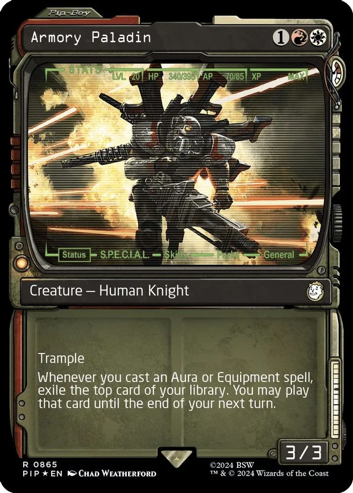 Armory Paladin (Showcase · Surge Foil)