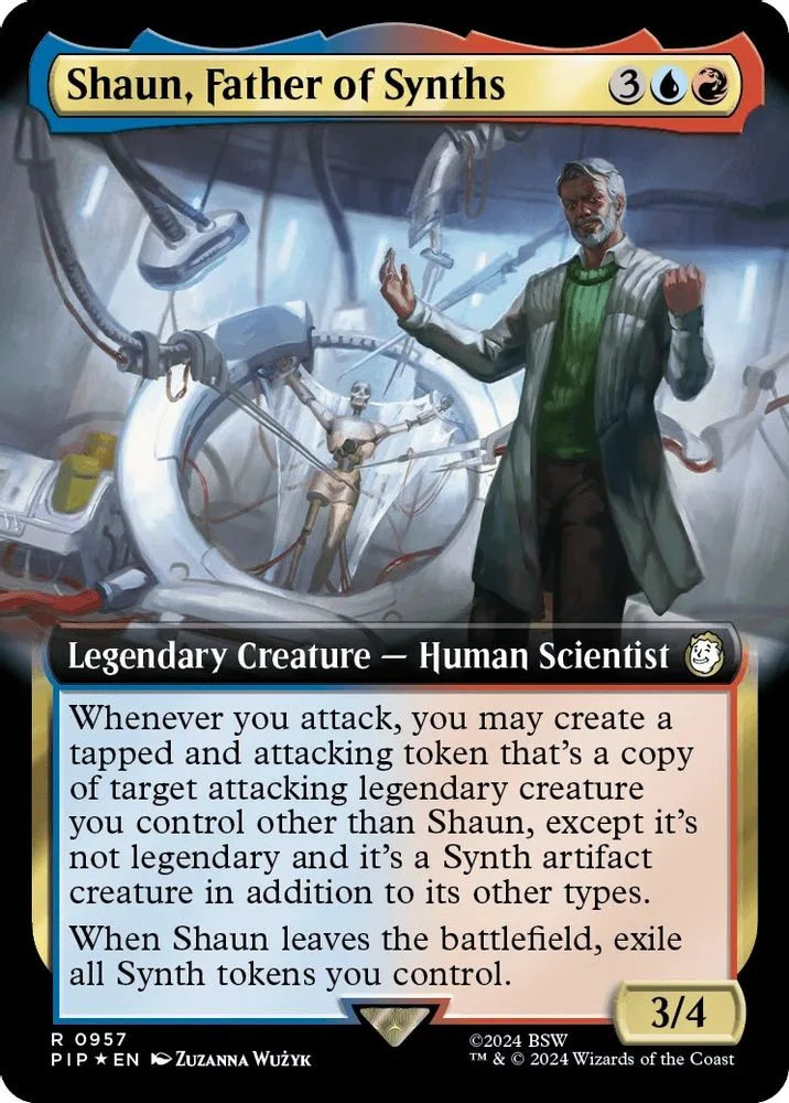 Shaun, Father of Synths (Extended Art · Surge Foil)