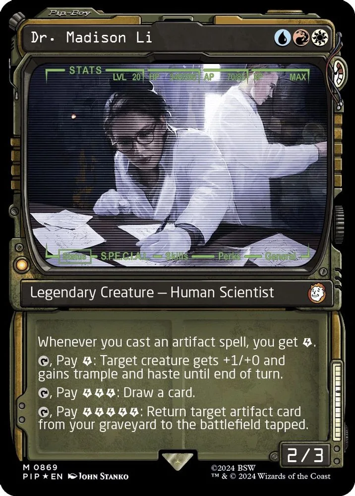 Dr. Madison Li (Showcase · Surge Foil)