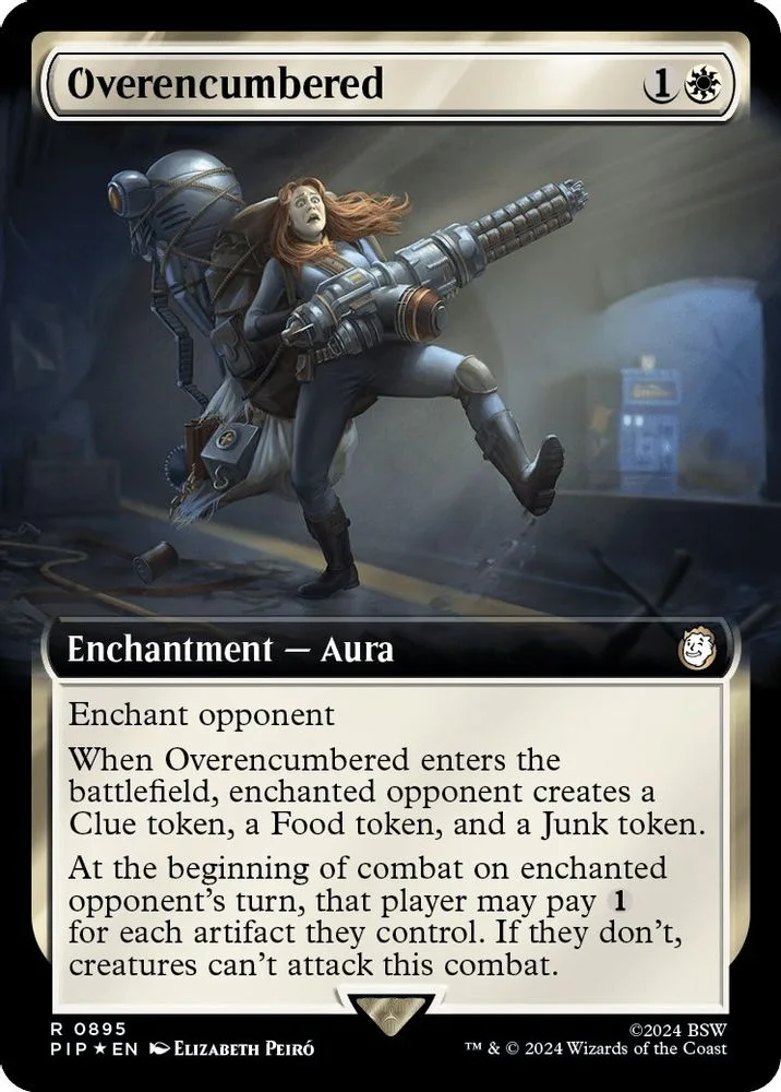 Overencumbered (Extended Art · Surge Foil)