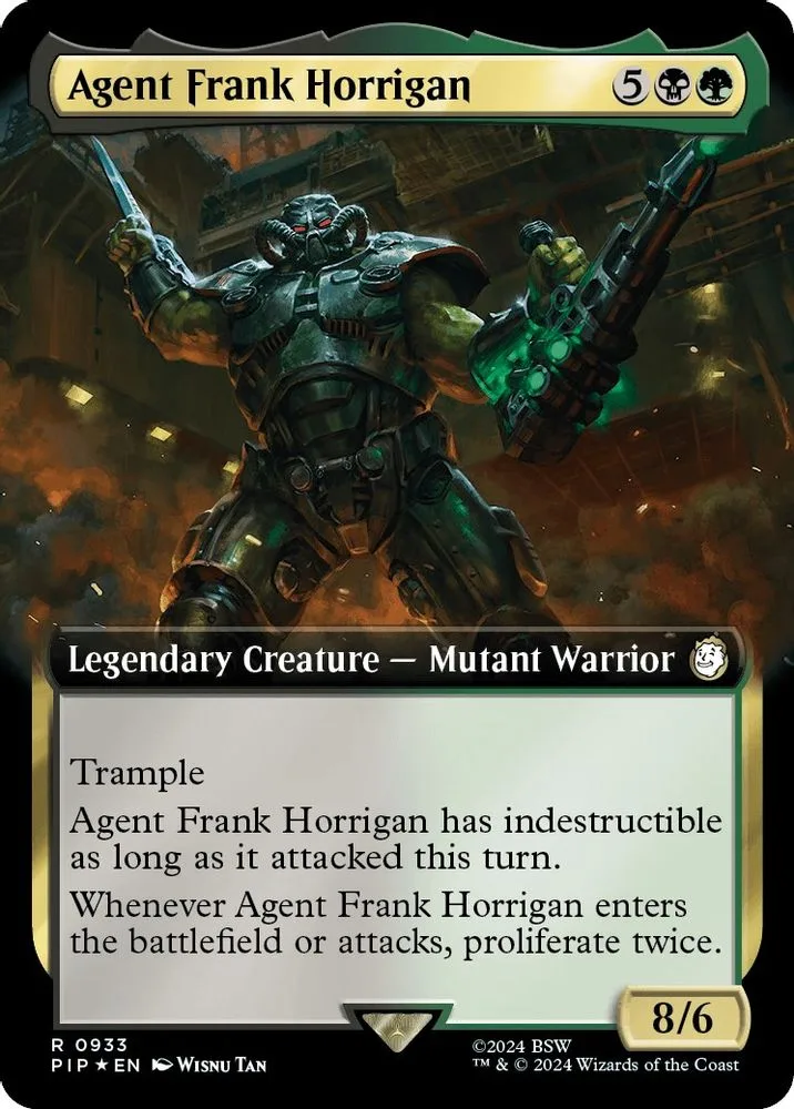 Agent Frank Horrigan (Extended Art · Surge Foil)