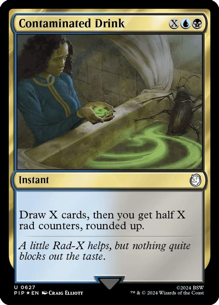 Contaminated Drink (Surge Foil)