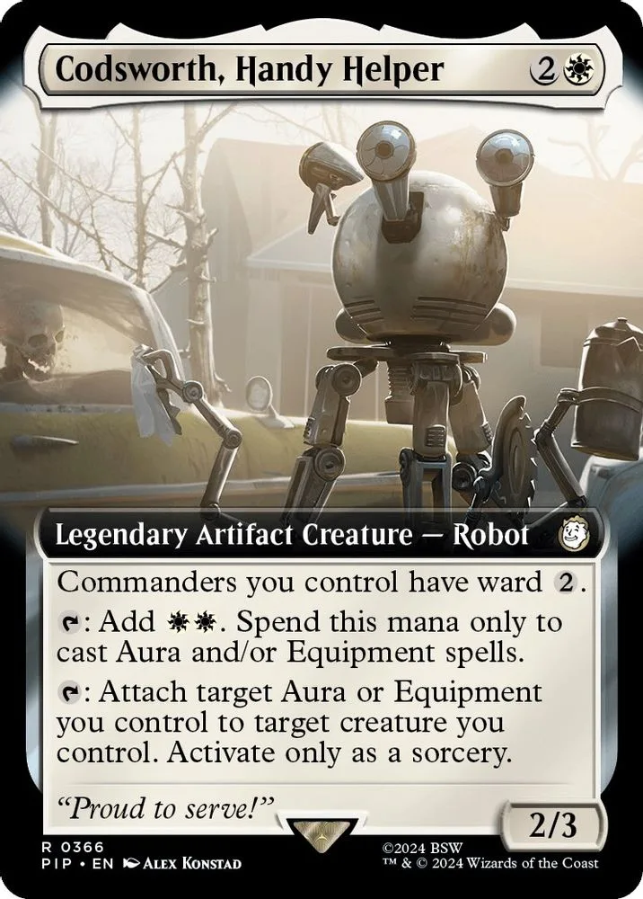 Codsworth, Handy Helper (Extended Art)