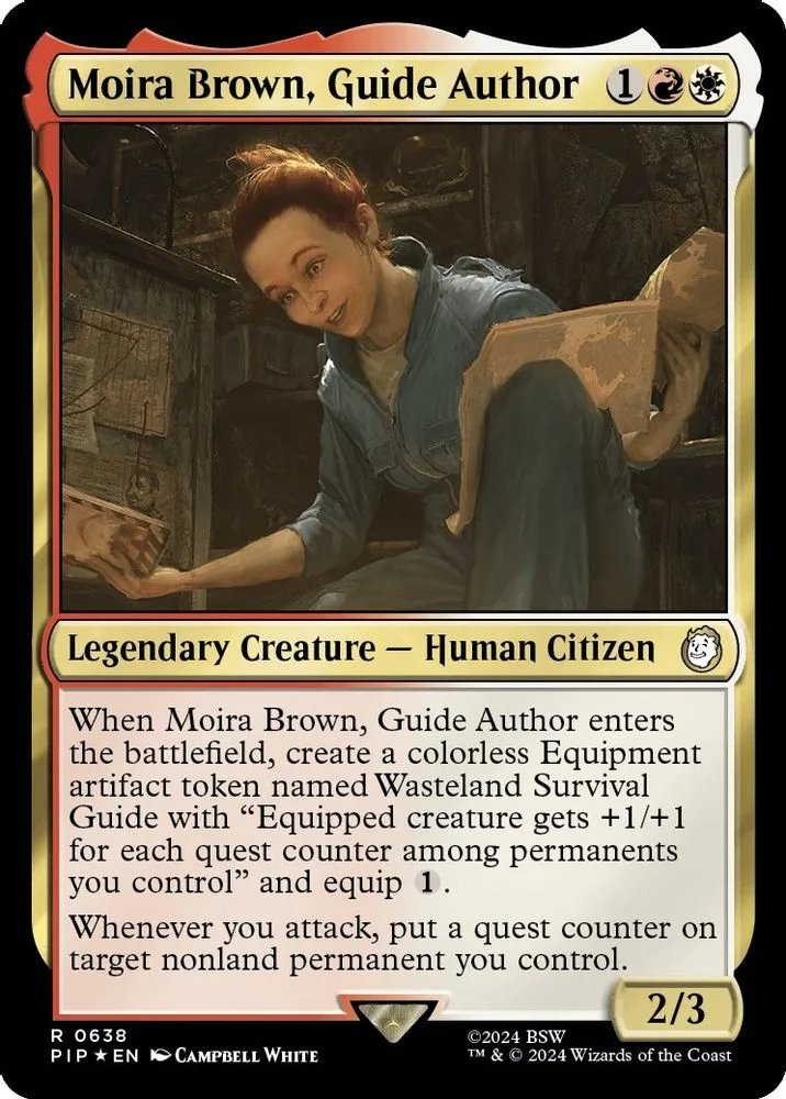 Moira Brown, Guide Author (Surge Foil)