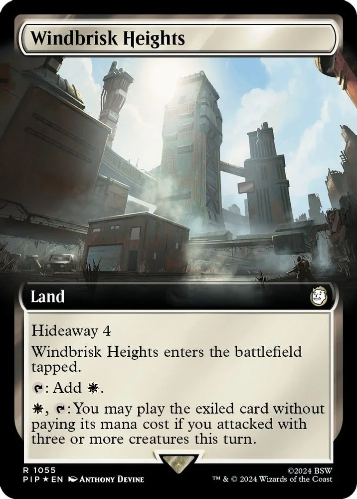 Windbrisk Heights (Extended Art · Surge Foil)