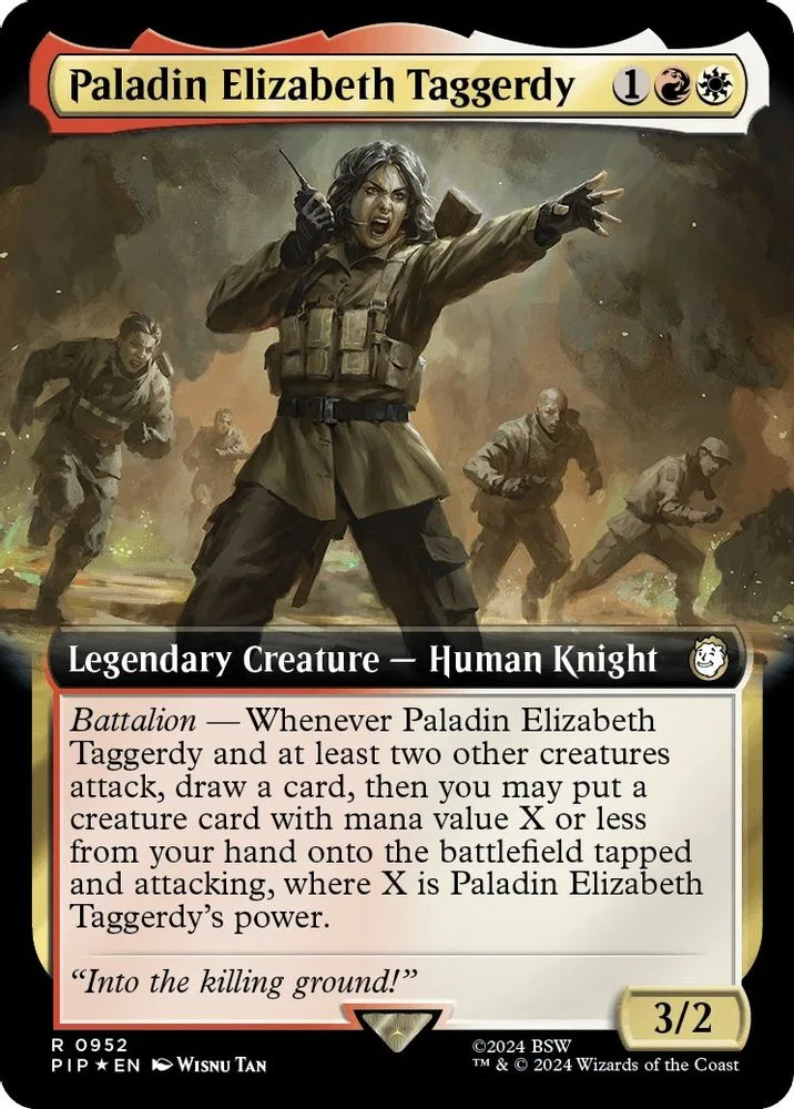 Paladin Elizabeth Taggerdy (Extended Art · Surge Foil)