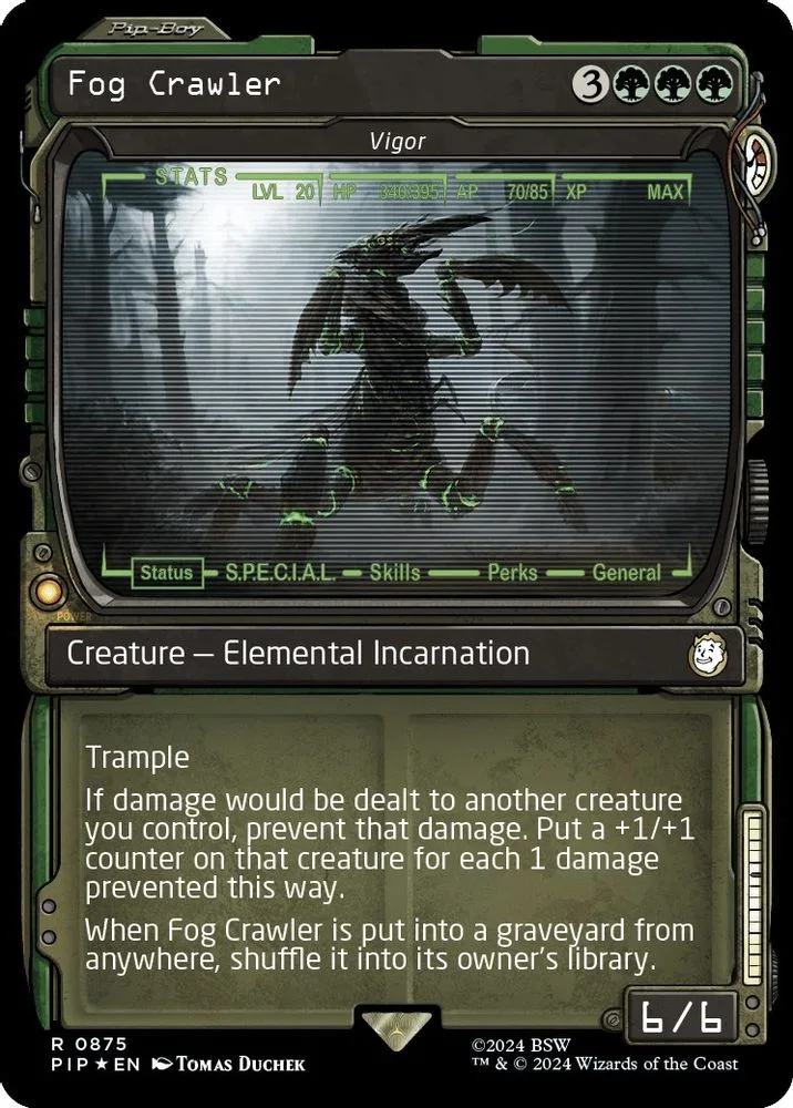 Fog Crawler - Vigor (Showcase · Surge Foil)