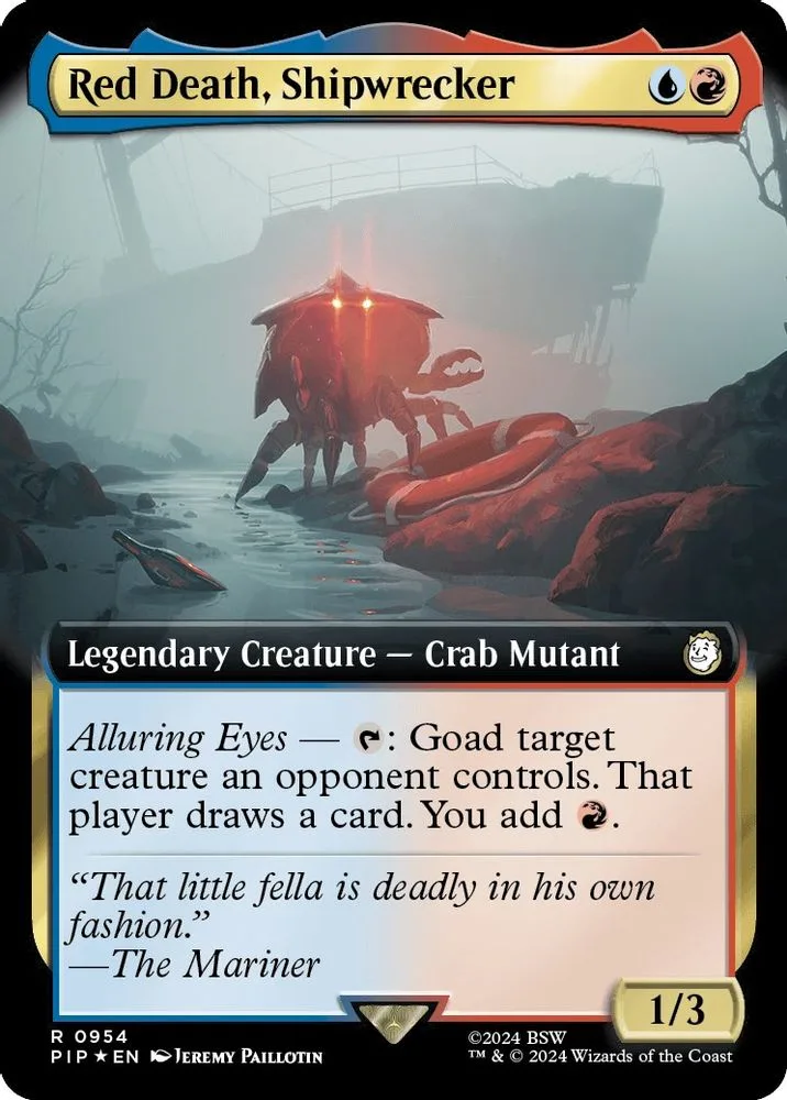 Red Death, Shipwrecker (Extended Art · Surge Foil)