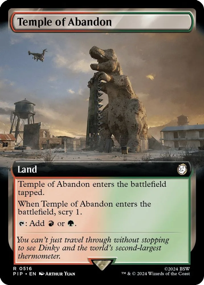 Temple of Abandon (Extended Art)