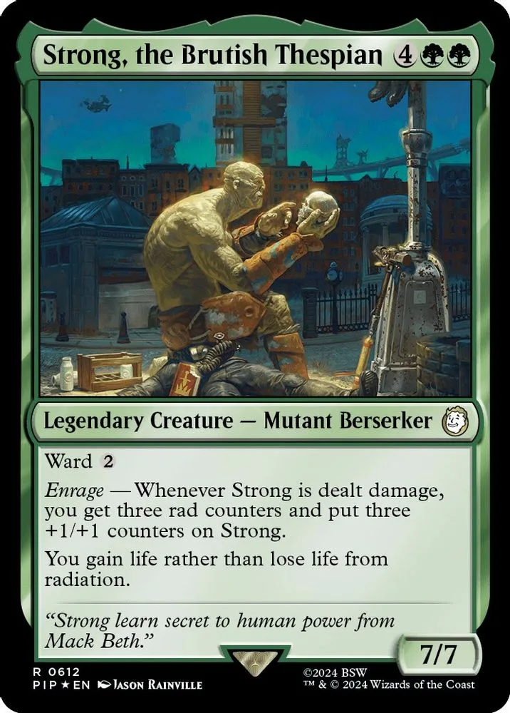 Strong, the Brutish Thespian (Surge Foil)