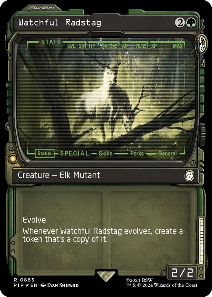 Watchful Radstag (Showcase · Surge Foil)