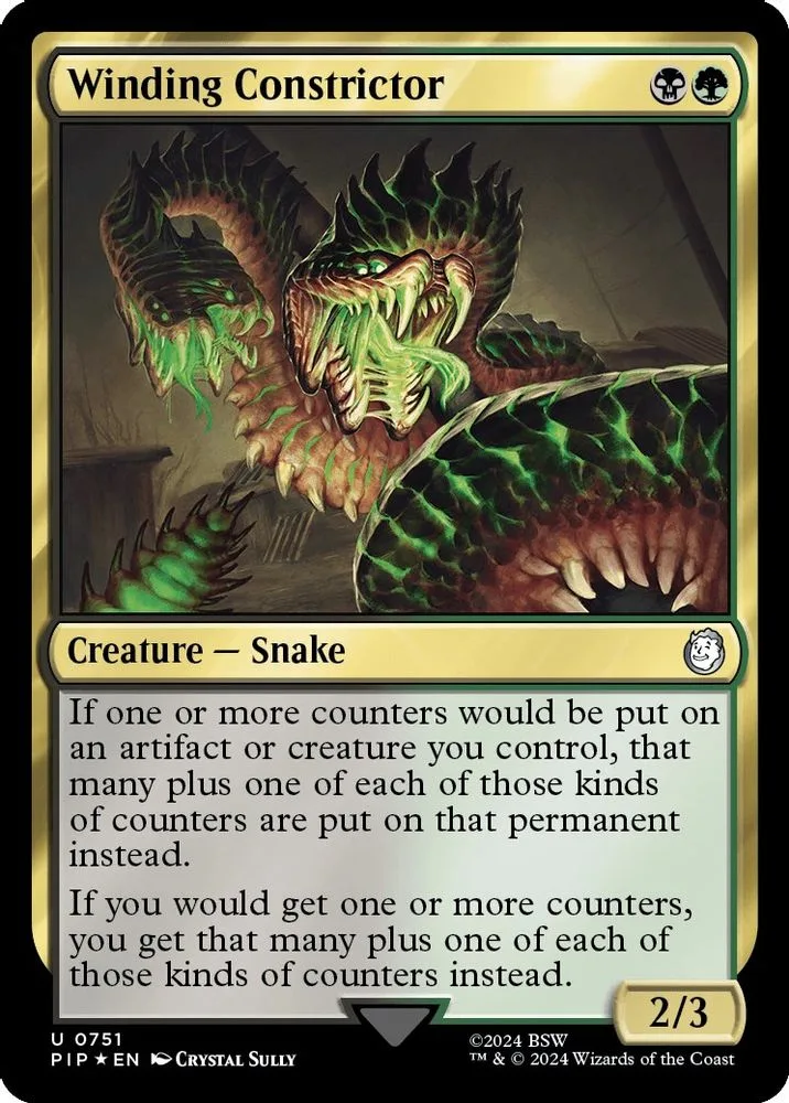 Winding Constrictor (Surge Foil)