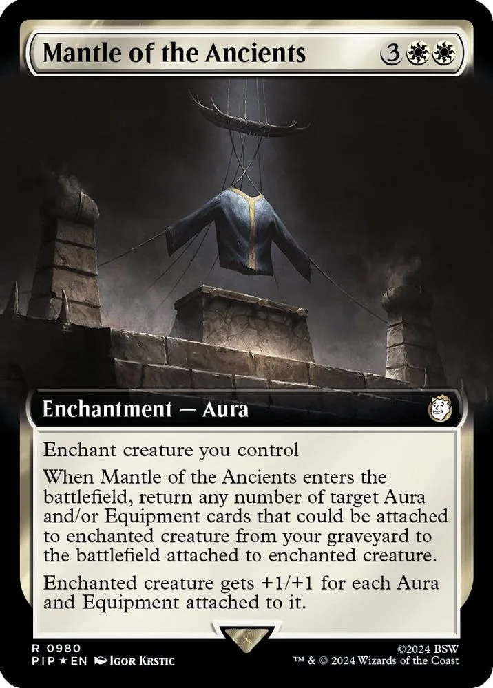 Mantle of the Ancients (Extended Art · Surge Foil)