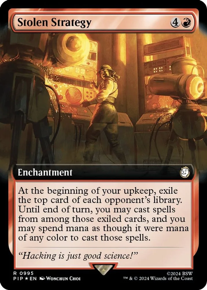 Stolen Strategy (Extended Art · Surge Foil)