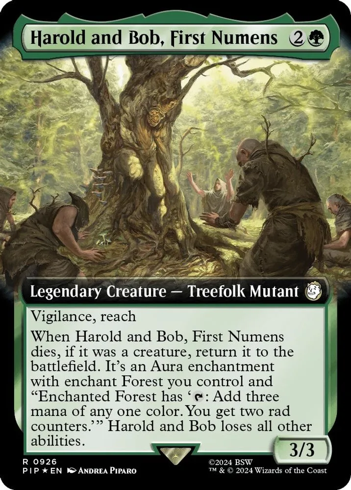 Harold and Bob, First Numens (Extended Art · Surge Foil)