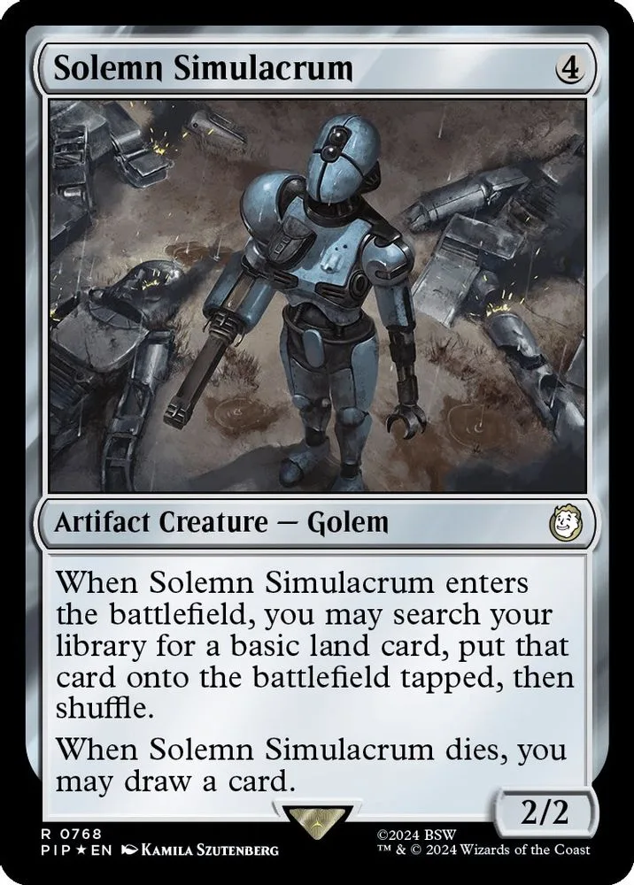 Solemn Simulacrum (Surge Foil)