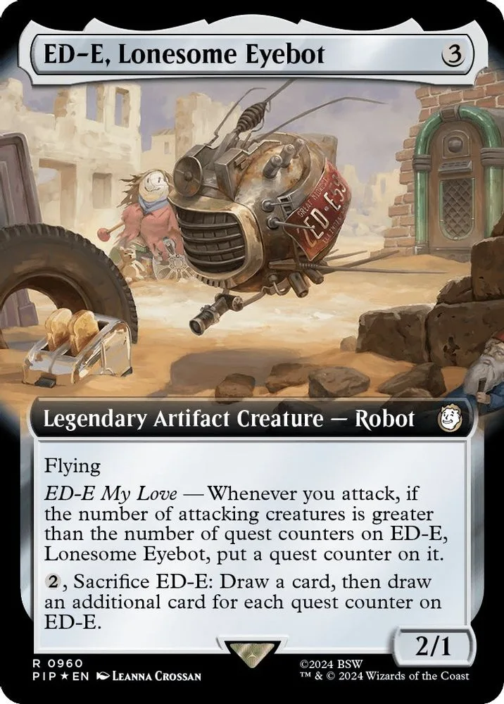 ED-E, Lonesome Eyebot (Extended Art · Surge Foil)
