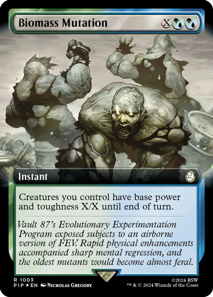 Biomass Mutation (Extended Art · Surge Foil)