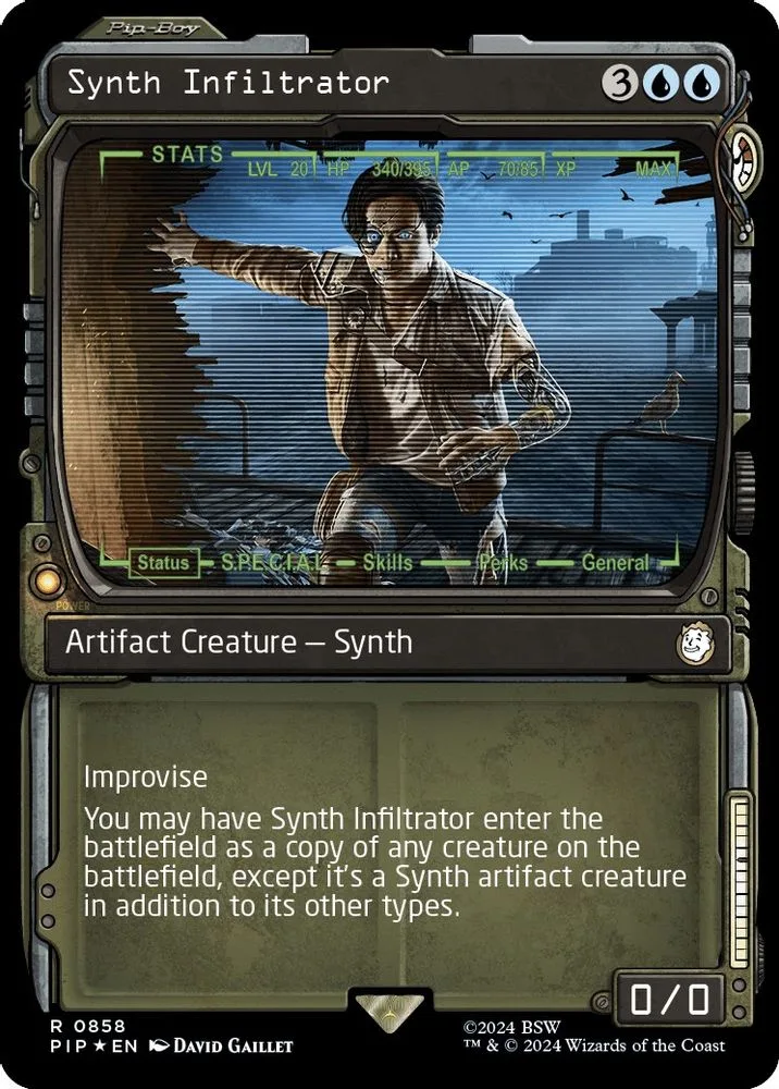 Synth Infiltrator (Showcase · Surge Foil)