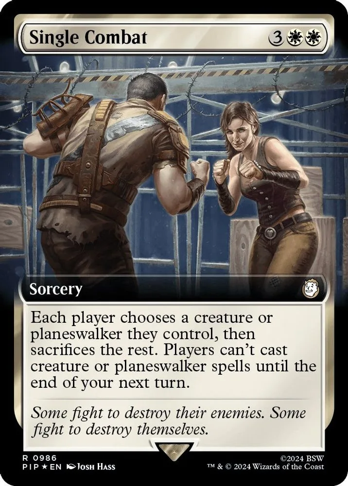 Single Combat (Extended Art · Surge Foil)