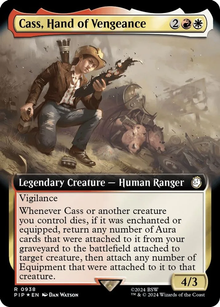 Cass, Hand of Vengeance (Extended Art · Surge Foil)