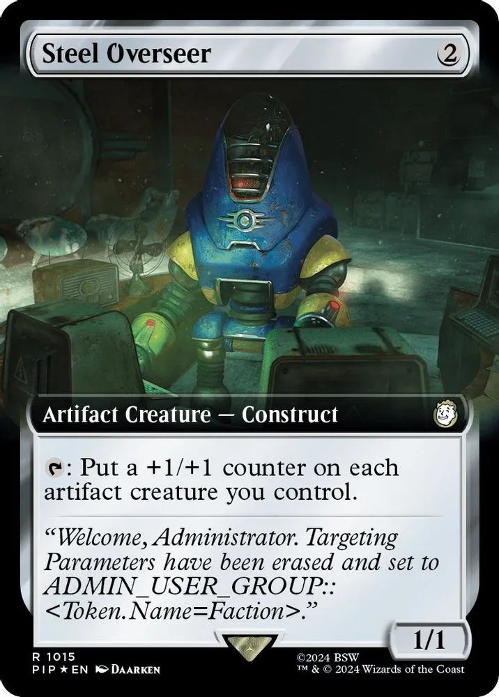 Steel Overseer (Extended Art · Surge Foil)