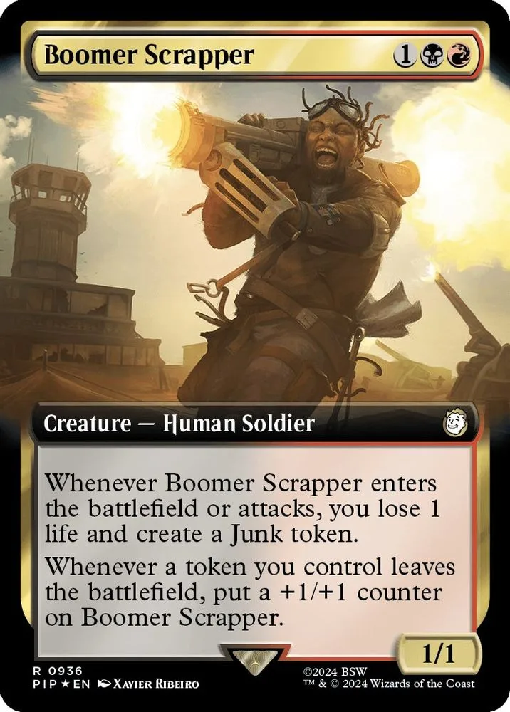 Boomer Scrapper (Extended Art · Surge Foil)