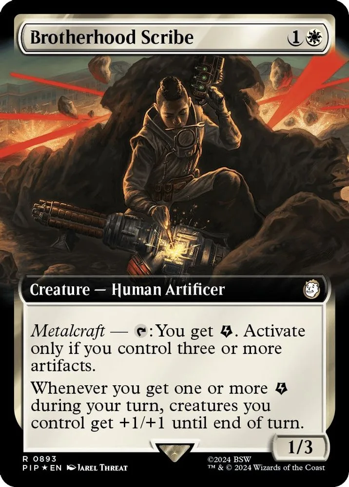 Brotherhood Scribe (Extended Art · Surge Foil)