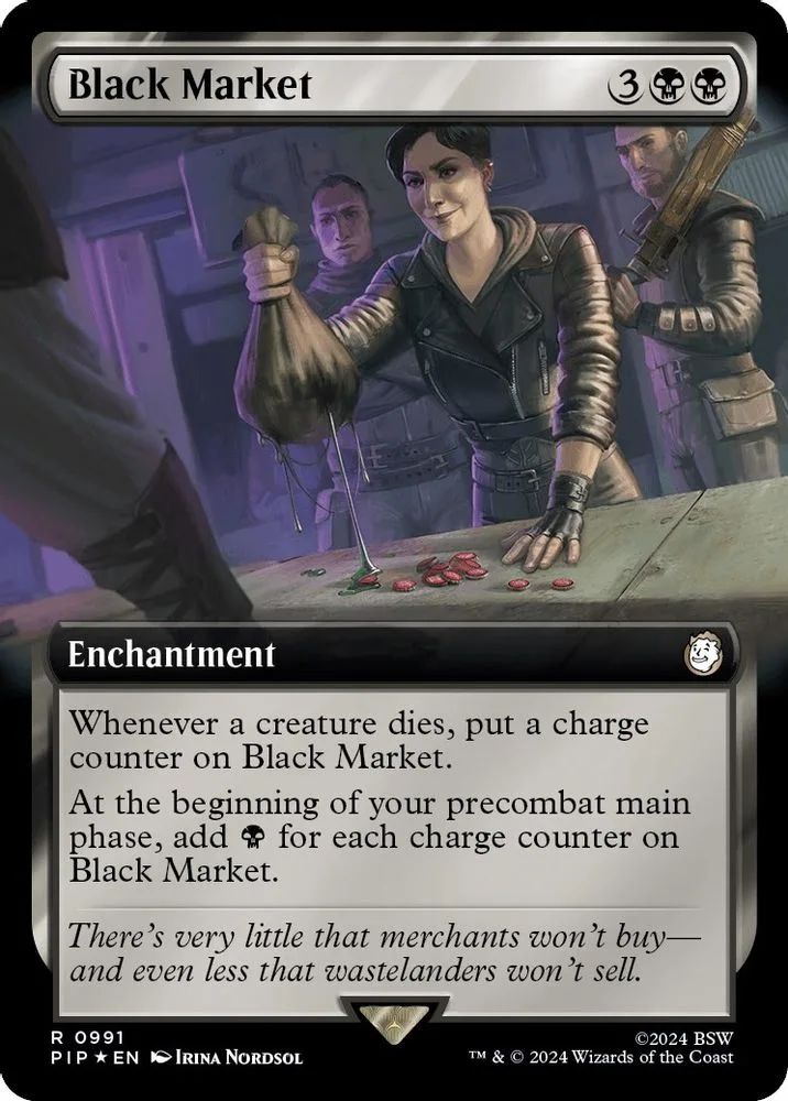 Black Market (Extended Art · Surge Foil)