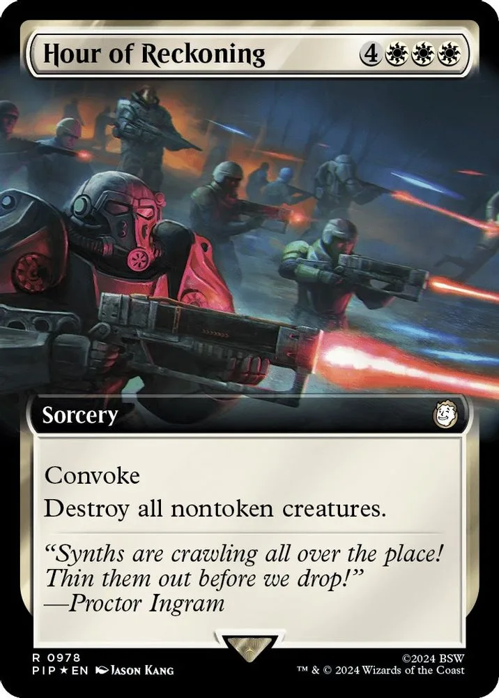 Hour of Reckoning (Extended Art · Surge Foil)