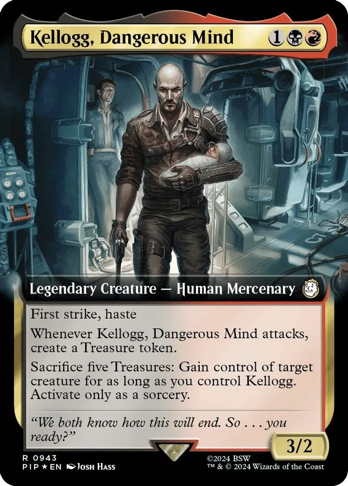 Kellogg, Dangerous Mind (Extended Art · Surge Foil)