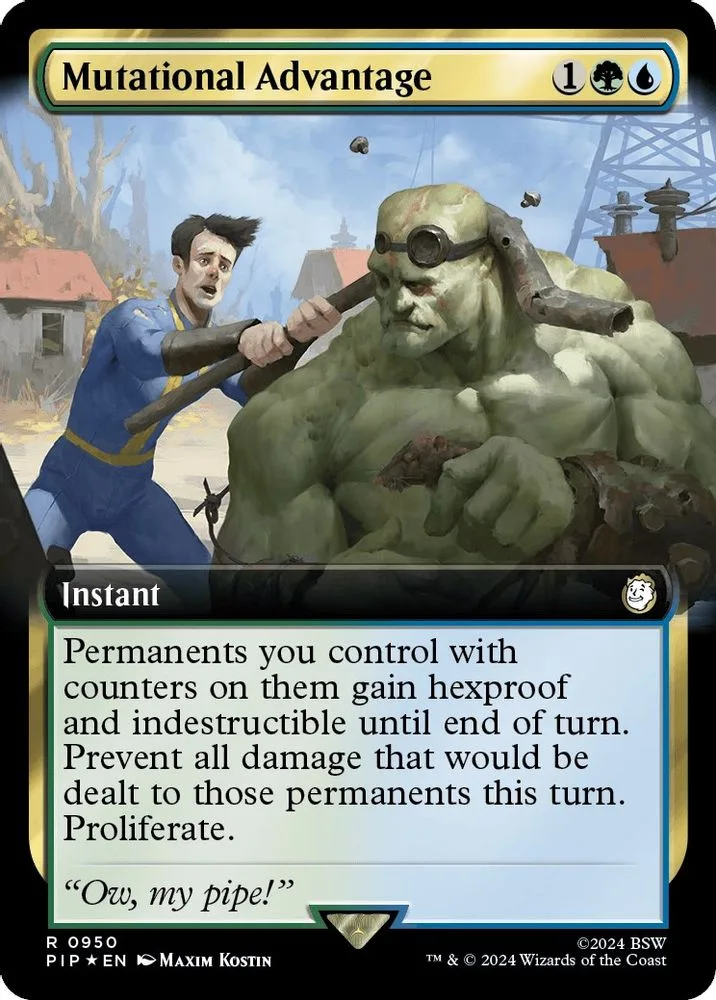 Mutational Advantage (Extended Art · Surge Foil)