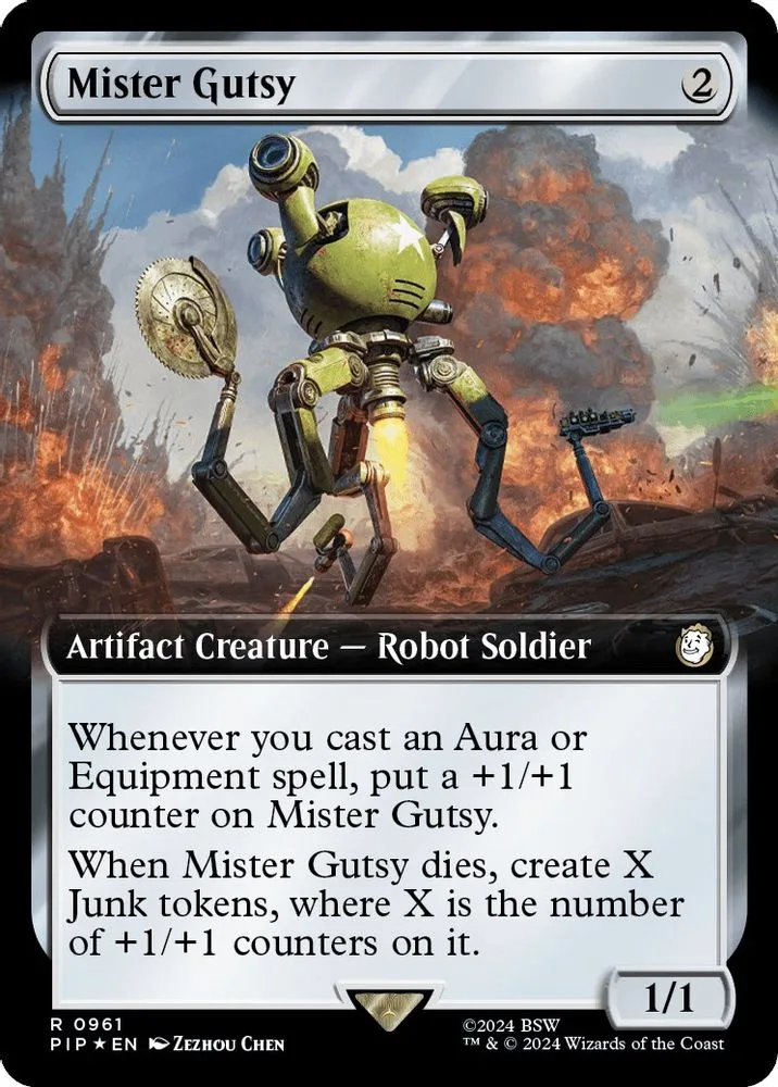 Mister Gutsy (Extended Art · Surge Foil)