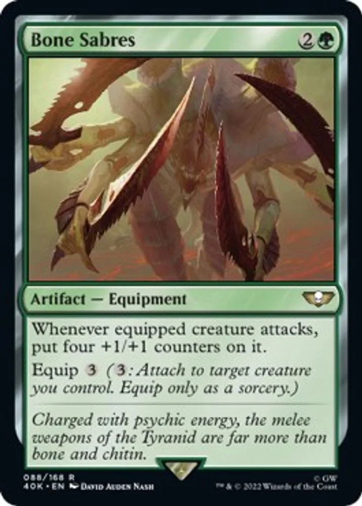 Bone Sabres (Surge Foil)