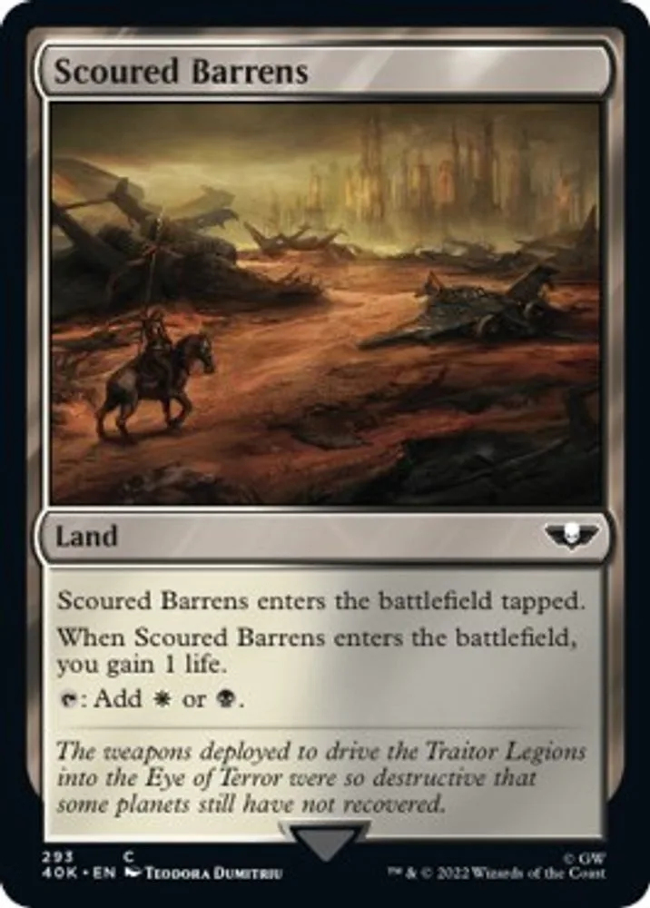 Scoured Barrens (Surge Foil)