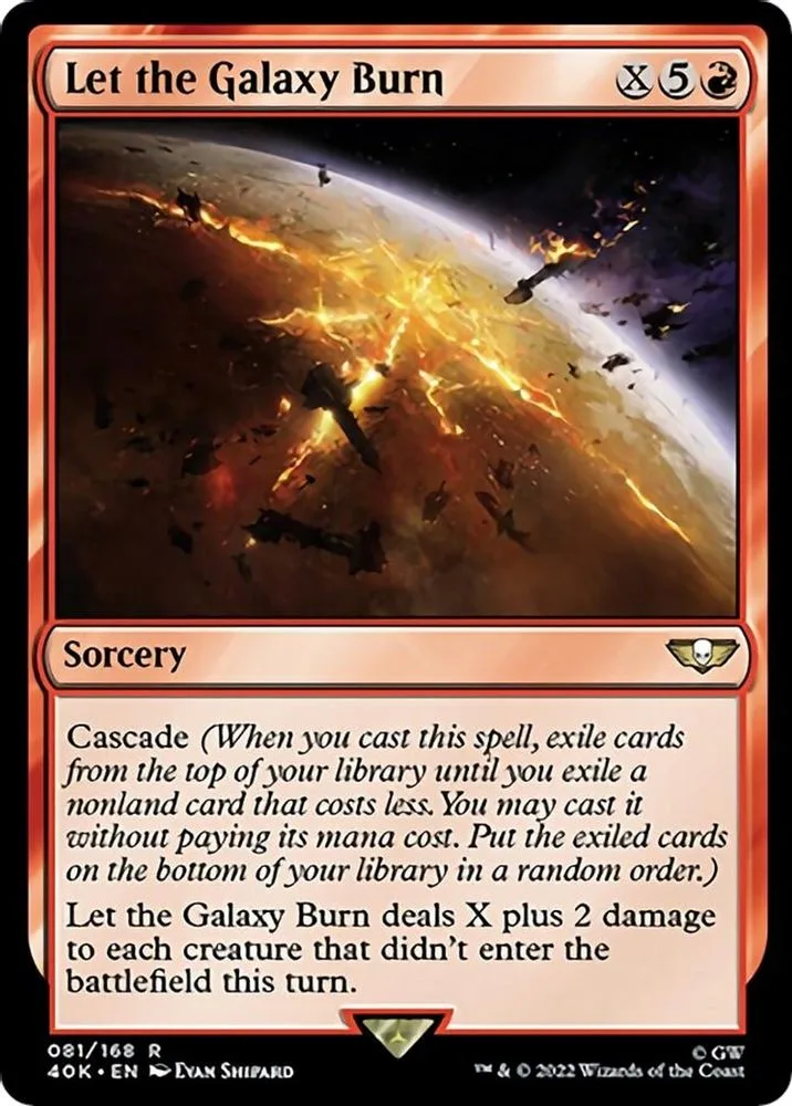 Let the Galaxy Burn (Surge Foil)