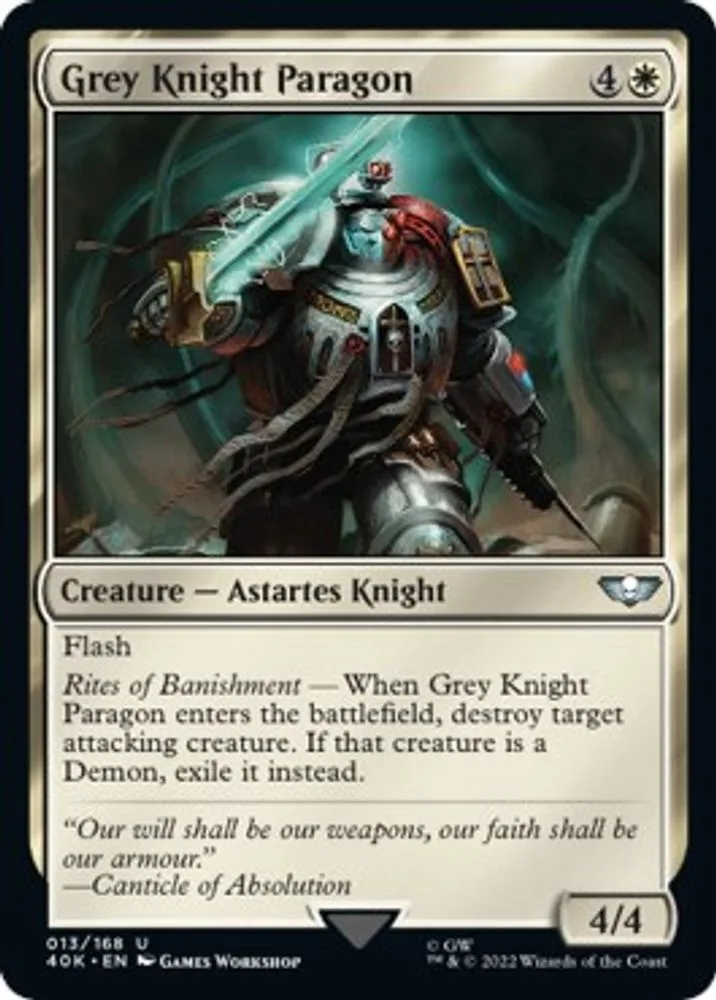 Grey Knight Paragon (Surge Foil)