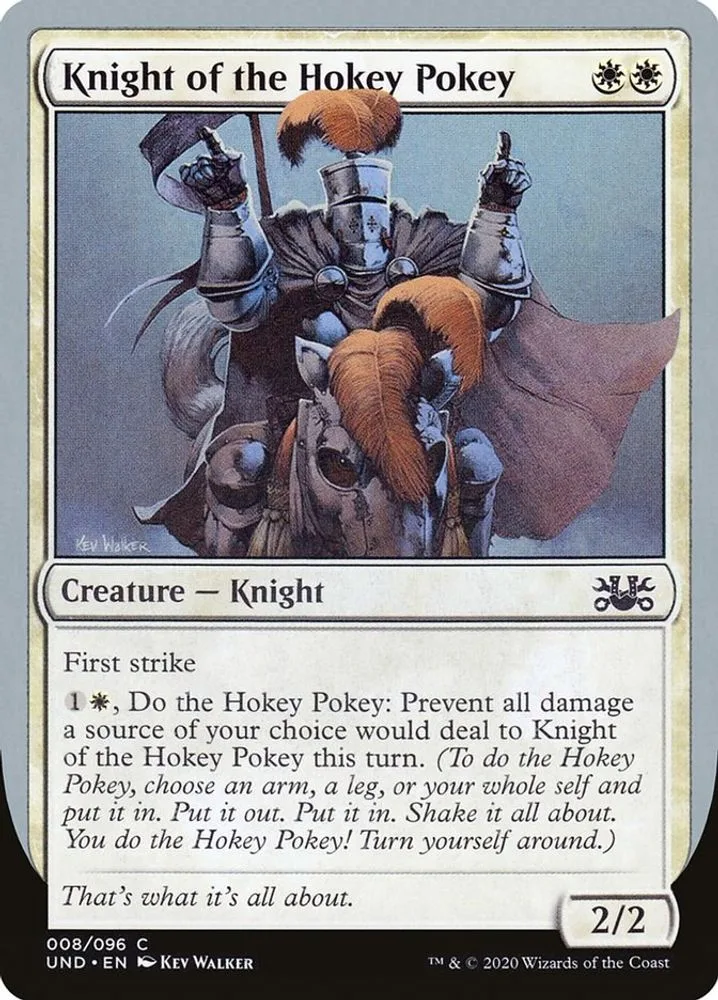 Knight of the Hokey Pokey