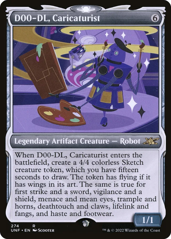 D00-DL, Caricaturist