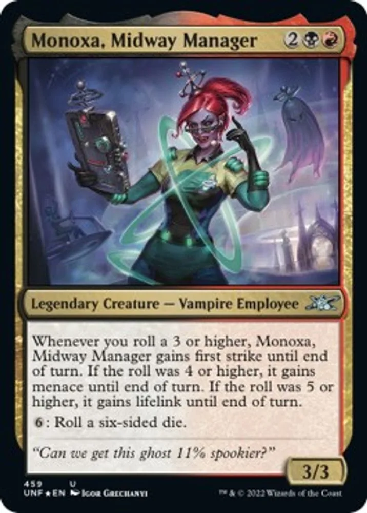 Monoxa, Midway Manager (Galaxy Foil)