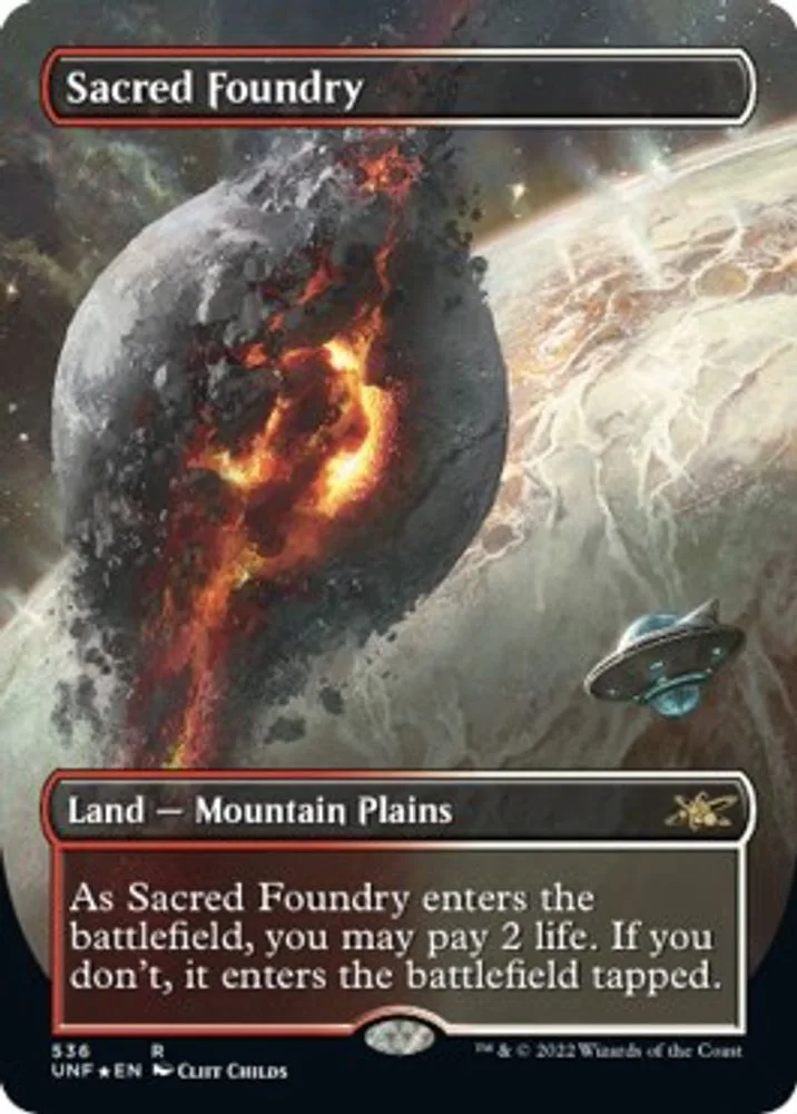 Sacred Foundry (Borderless) (Galaxy Foil)