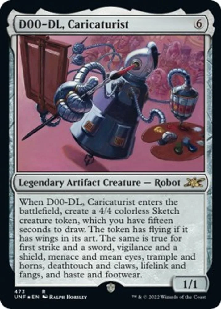 D00-DL, Caricaturist (Galaxy Foil)