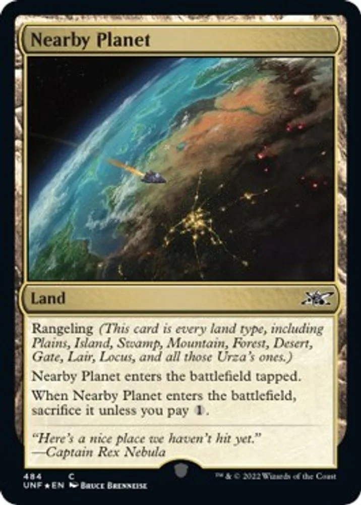Nearby Planet (Galaxy Foil)