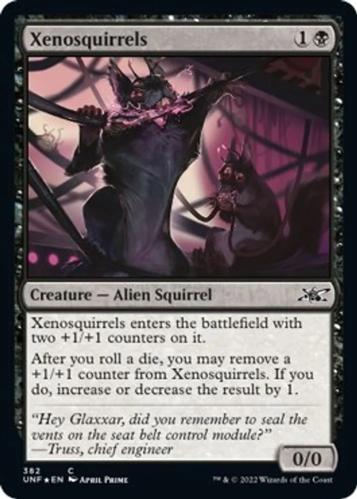 Xenosquirrels (Galaxy Foil)