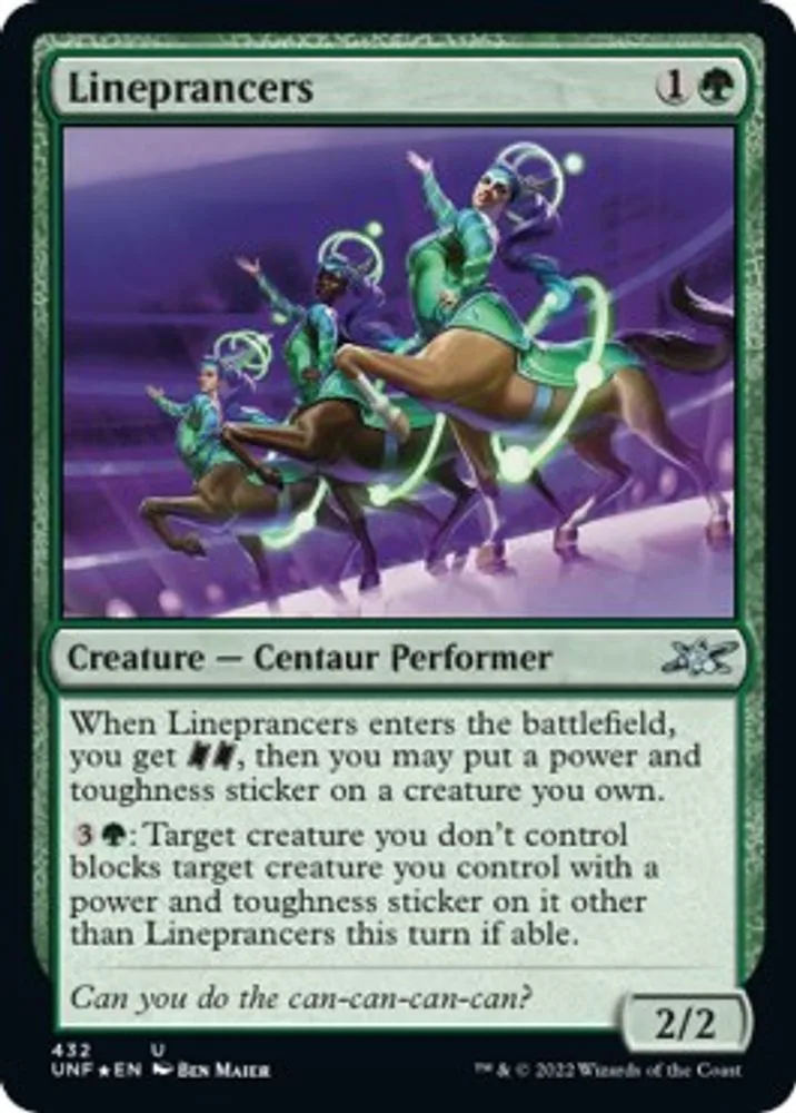 Lineprancers (Galaxy Foil)