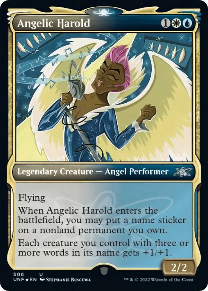 Angelic Harold (Showcase) (Galaxy Foil)